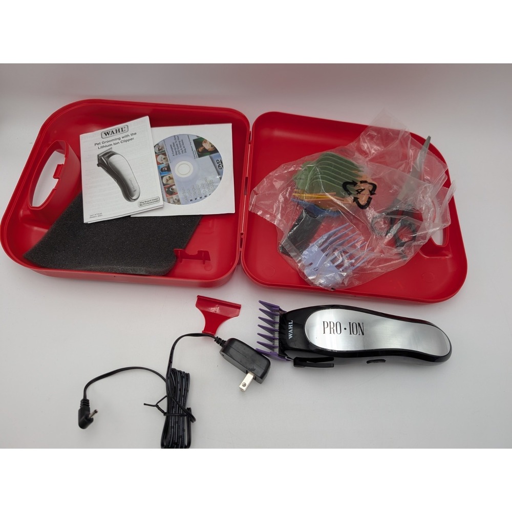 Wahl Pro Ion Pet Pro Series Rechargeable Pet Clippers Grooming  Cordless